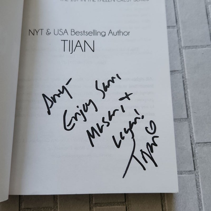 Fallen Crest High ☆signed☆