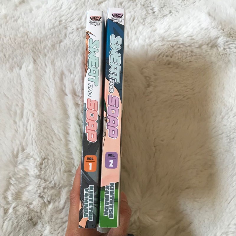 Sweat and Soap manga vol 1 & 2