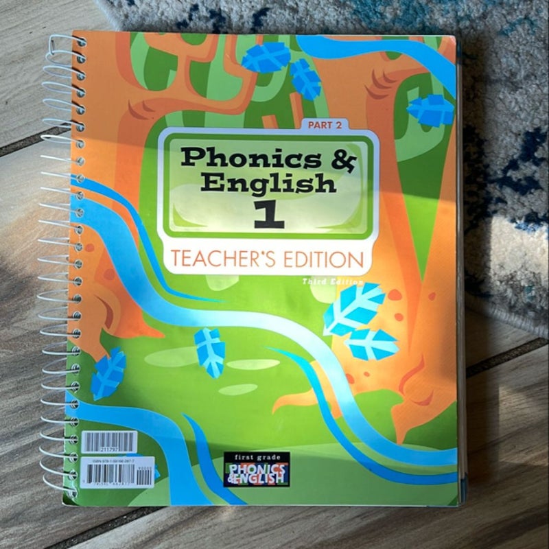 Phonics and English 1 Teacher's Edition and Toolkit CD