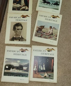 American Heritage Complete Set Volumes 1-6 Year 1961
