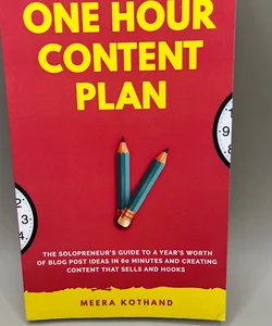 The One Hour Content Plan