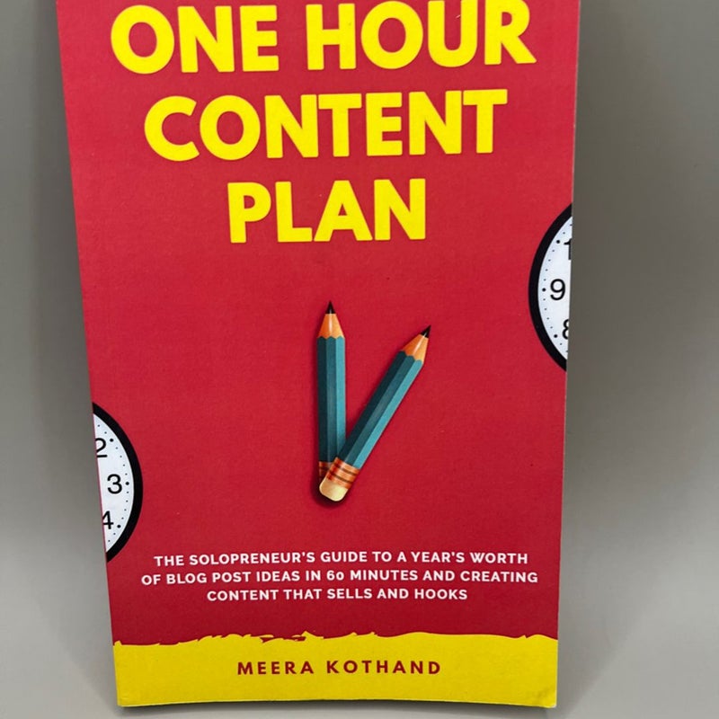 The One Hour Content Plan