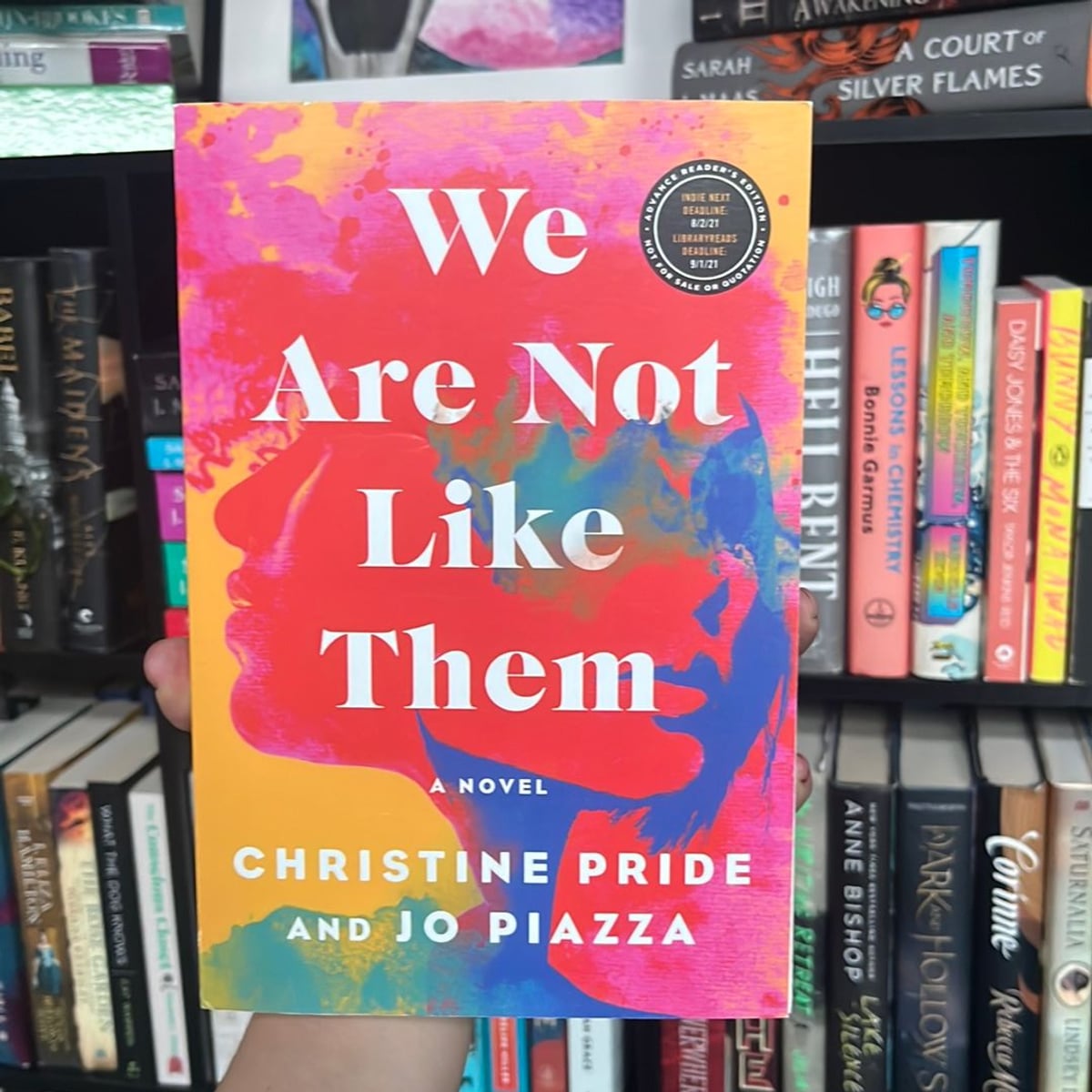 we are not like them ARC copy by christine pride and jo piazza ...