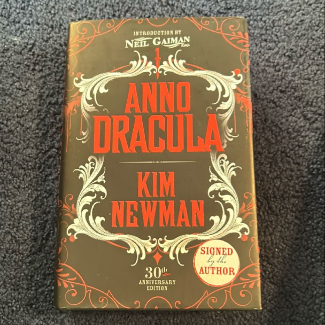 Anno Dracula Signed 30th Anniversary Edition