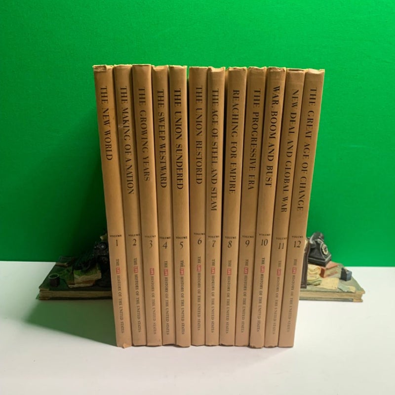 THE LIFE HISTORY OF THE UNITED STATES  Complete Set of 12 Volumes 1964 NEW