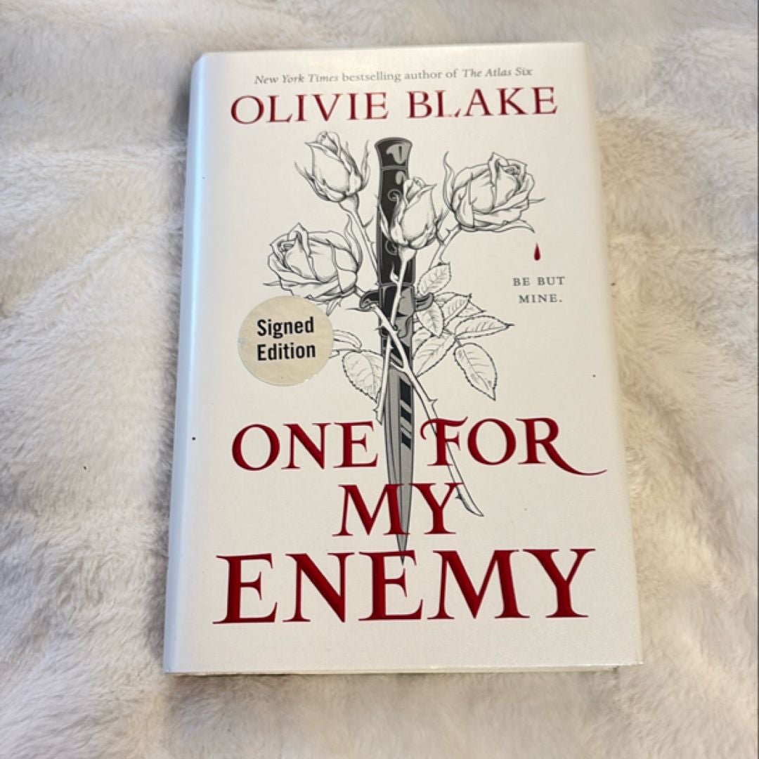 One for My Enemy SIGNED