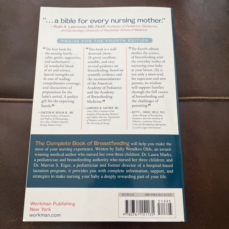 The Complete Book of Breastfeeding, 4th Edition