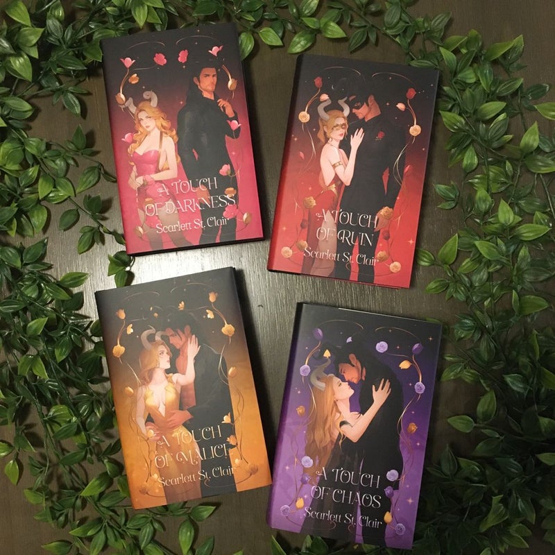 A Touch of Darkness Books 1-4 Hades x Persephone SIGNED FairyLoot