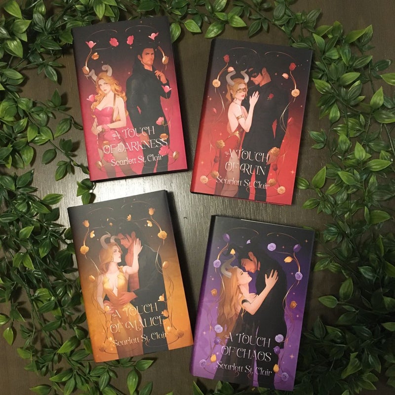 A Touch of Darkness Books 1-4 Hades x Persephone SIGNED FairyLoot Exclusive 