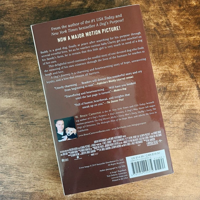 A Dog's Journey Movie Tie-In