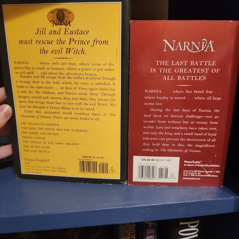 Narnia books #6 and $7