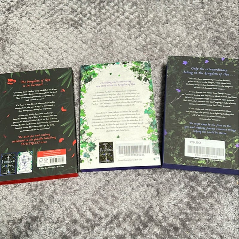 Powerless books 1&2 and novella