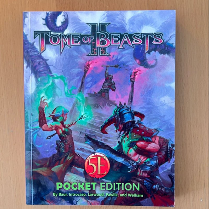 Tome of Beasts Ll Pocket Edition for 5th Edition