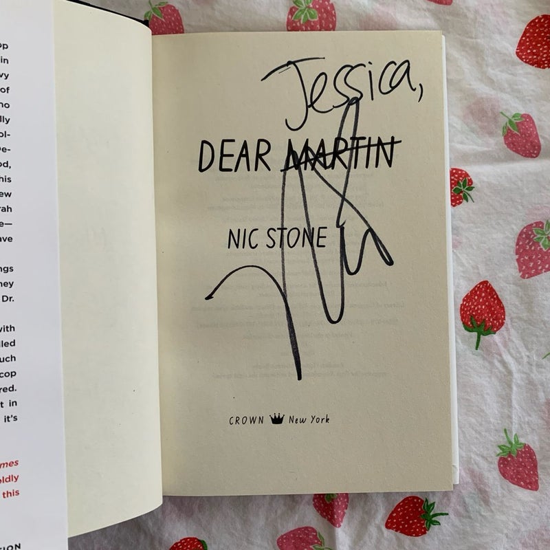 *SIGNED* Dear Martin