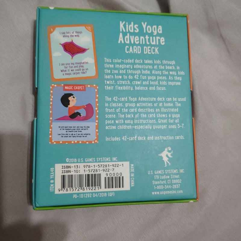 Kids Yoga Adventure Deck