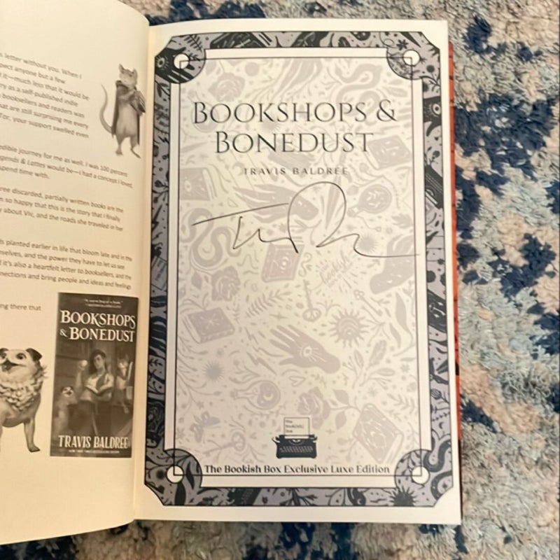 Bookshops and Bonedust