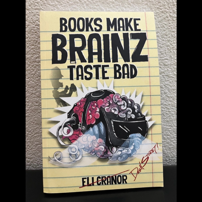 Books Make Brainz Taste Bad