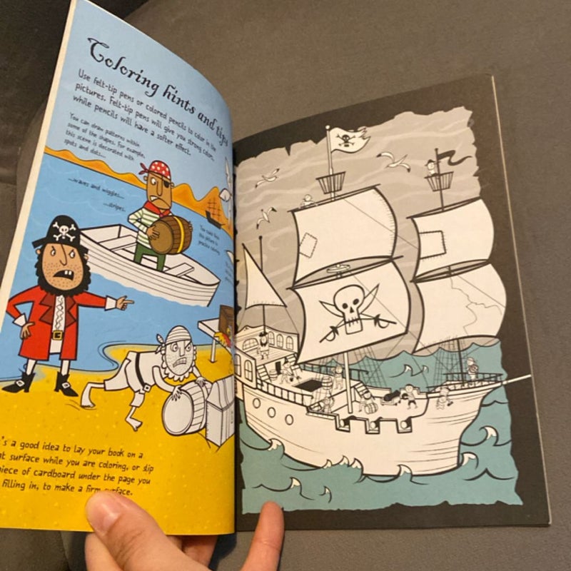 Pirates Coloring Book