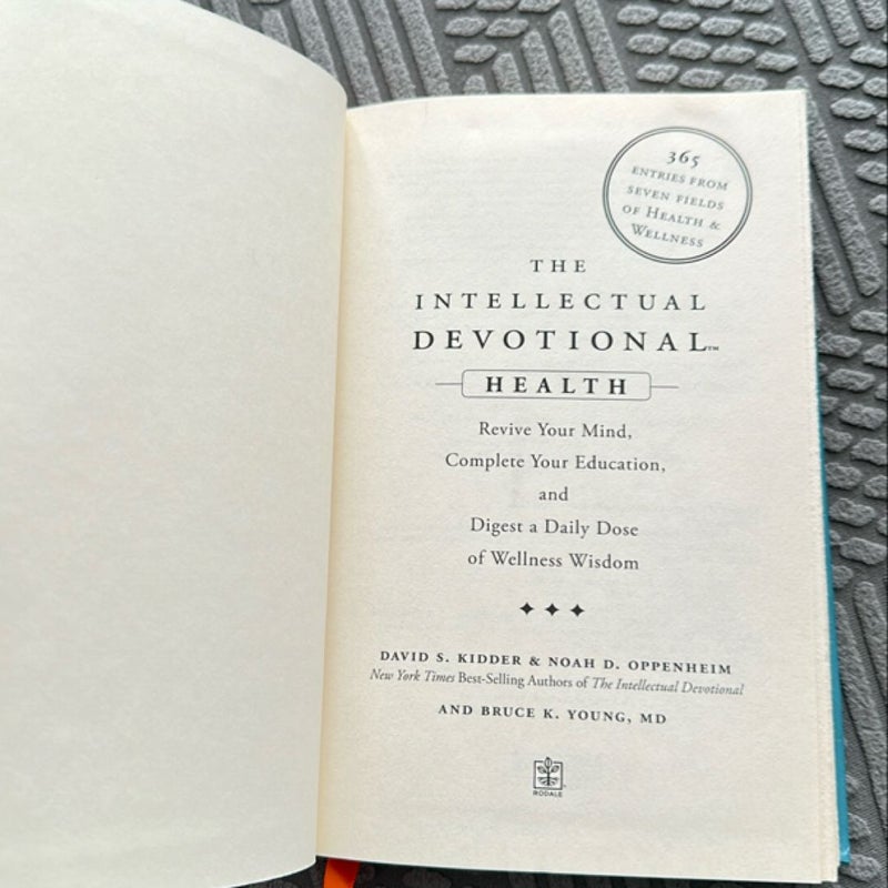 The Intellectual Devotional: Health