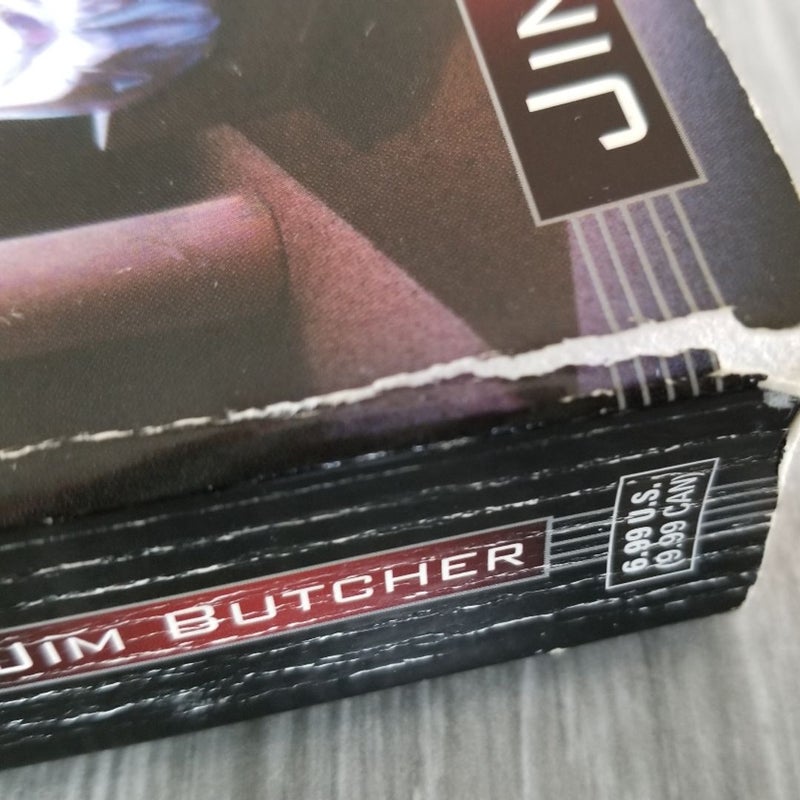 SET OF 6 JIM BUTCHER SERIES THE DRESDEN FILES BOOKS #2-7 MOST 1ST ED. PRINTINGS