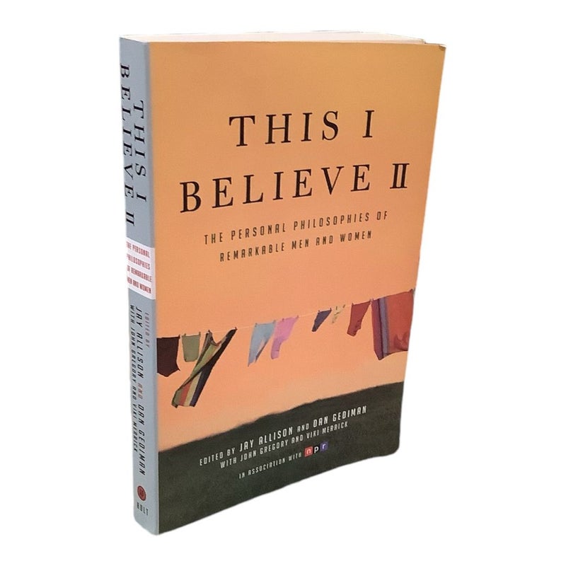 This I Believe II