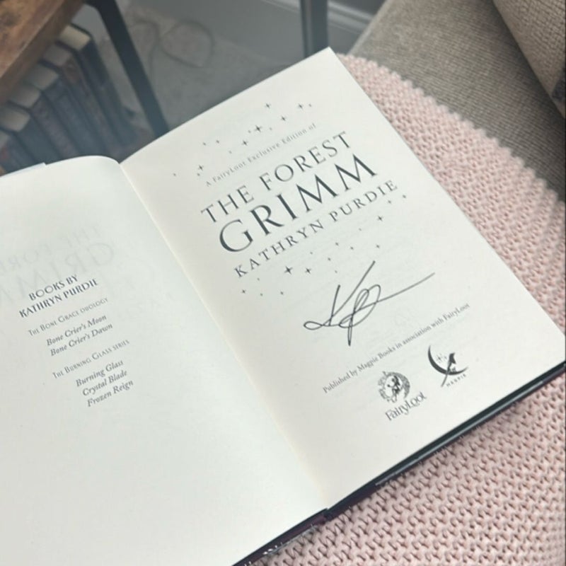 The Forest Grimm Fairyloot signed edition