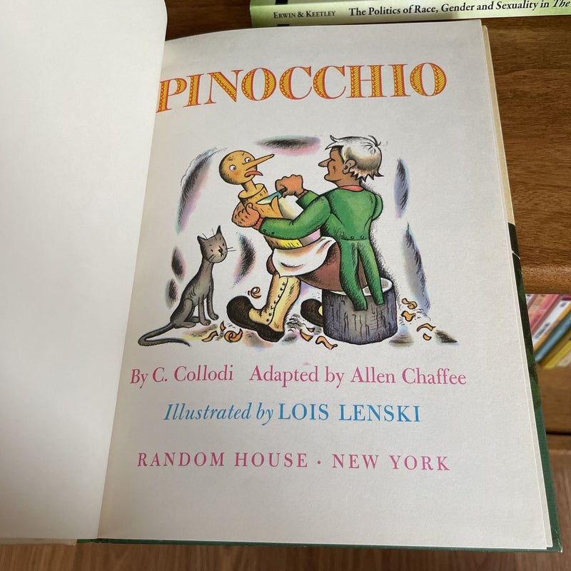 Dandelion Library Adventure of Robin Hood / Pinocchio (2 stories in one flip over book)