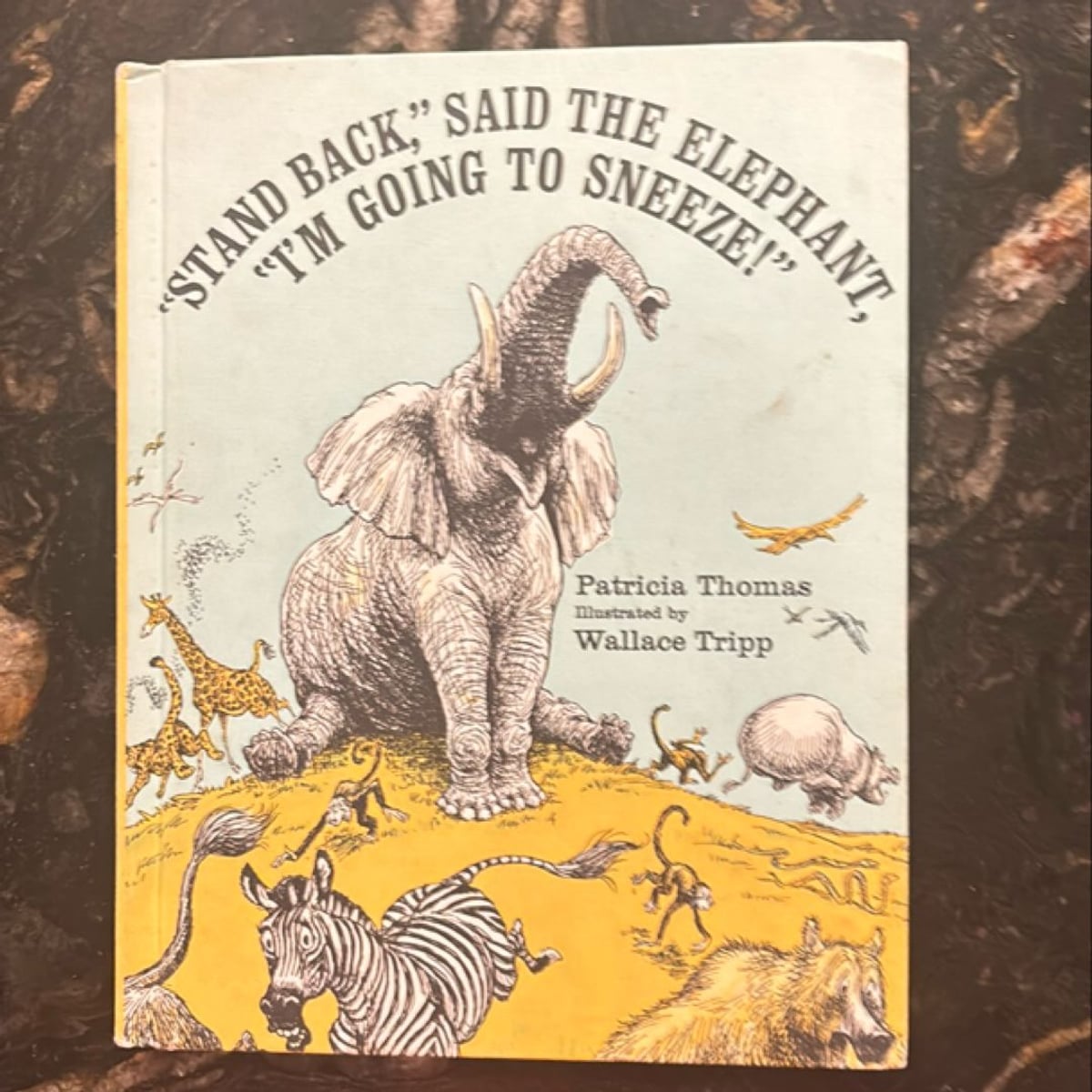 Stand Back Said the Elephant In Going to Sneeze by Patricia Thomas ...