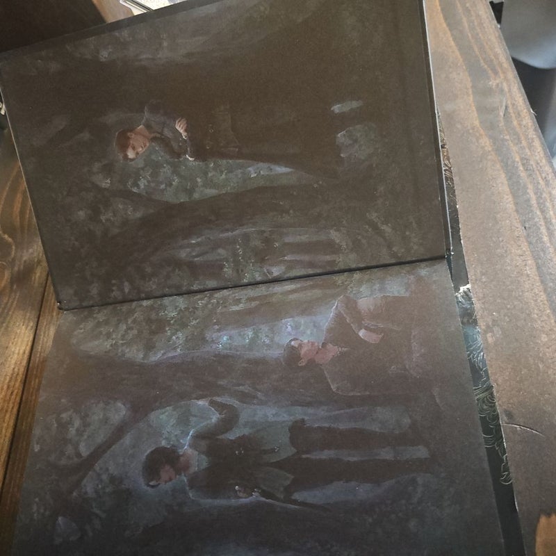 One Dark Window and Two Twisted Crowns