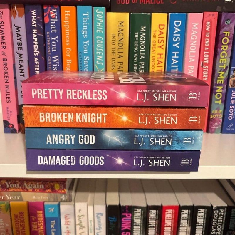 All Saint Series: Pretty Reckless, Broken Knight, Angry God, Damaged Good