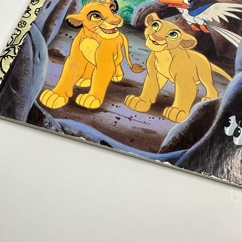 Vintage 1996 Disney The Lion King: The Cave Monster, First Edition, Golden Book