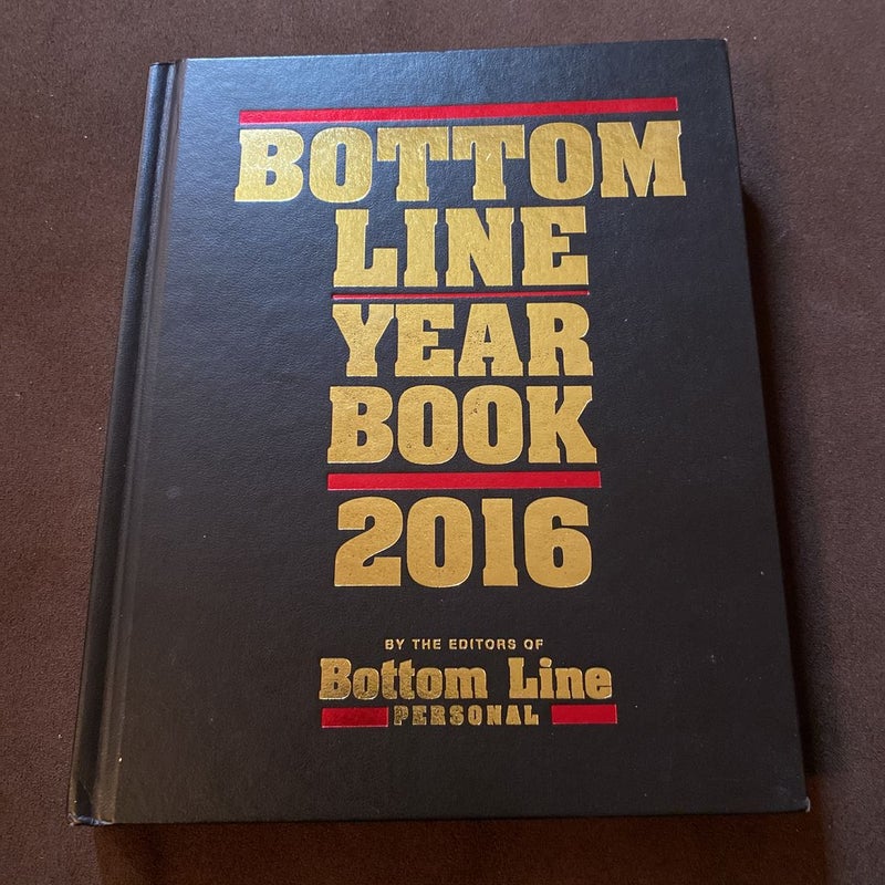 Bottom Line Year Book 2016