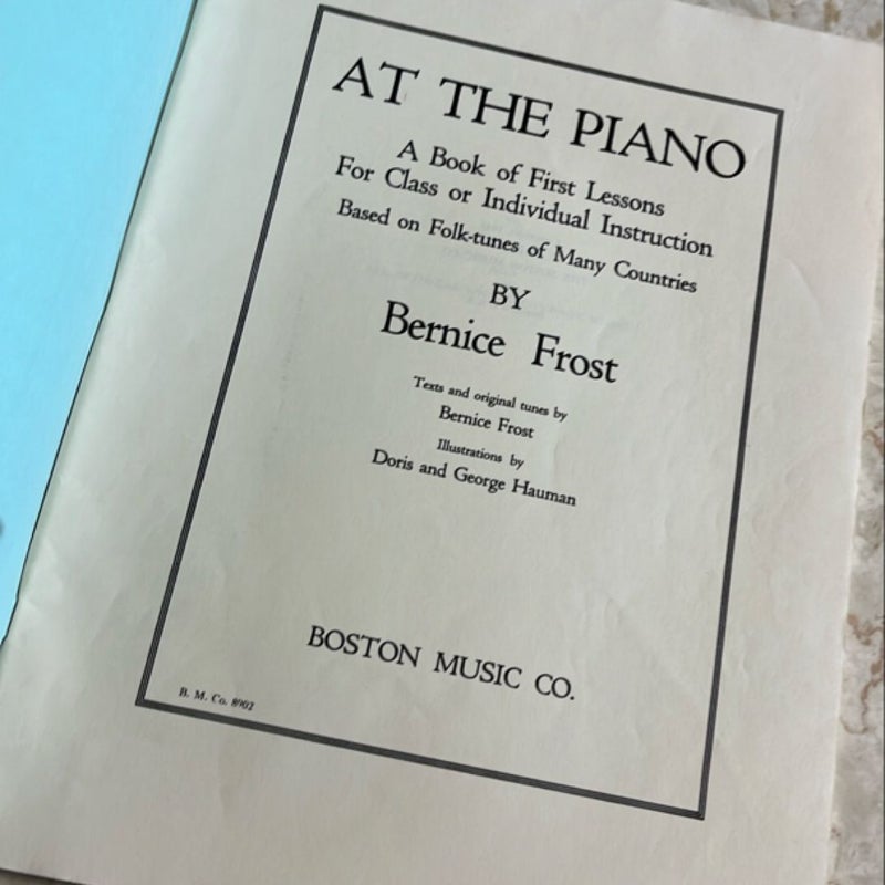 At the Piano Books 1 & 2