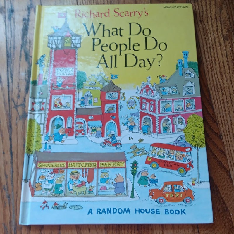 Richard Scarry's Best Collection Ever! 10 books collection. What do people  do all day? and other stories.