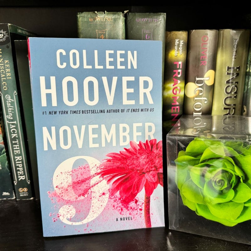 3 Colleen Hoover Book Bundle- Ugly Love, November 9, Hopeless- Good Conditions