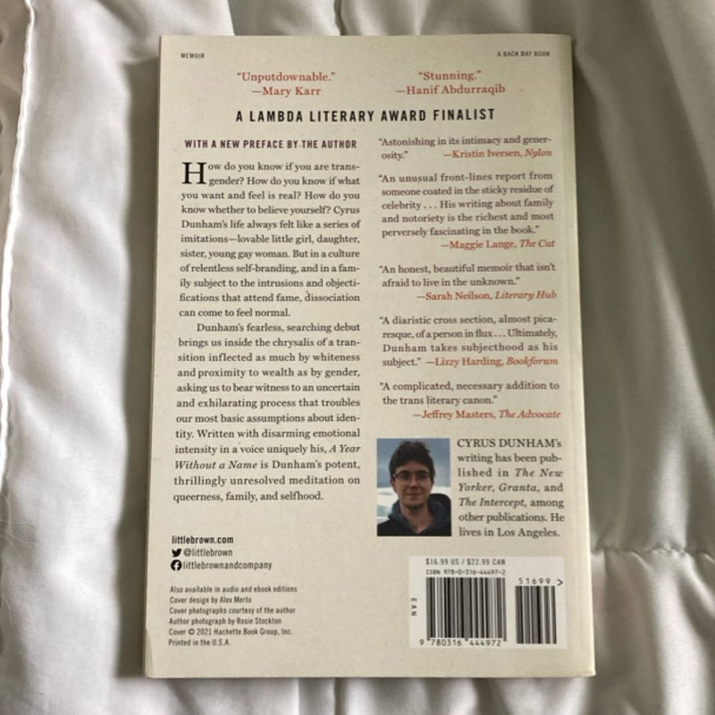 A Year Without a Name