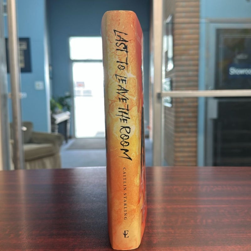 **SIGNED BOOKPLATE** - Last to Leave the Room