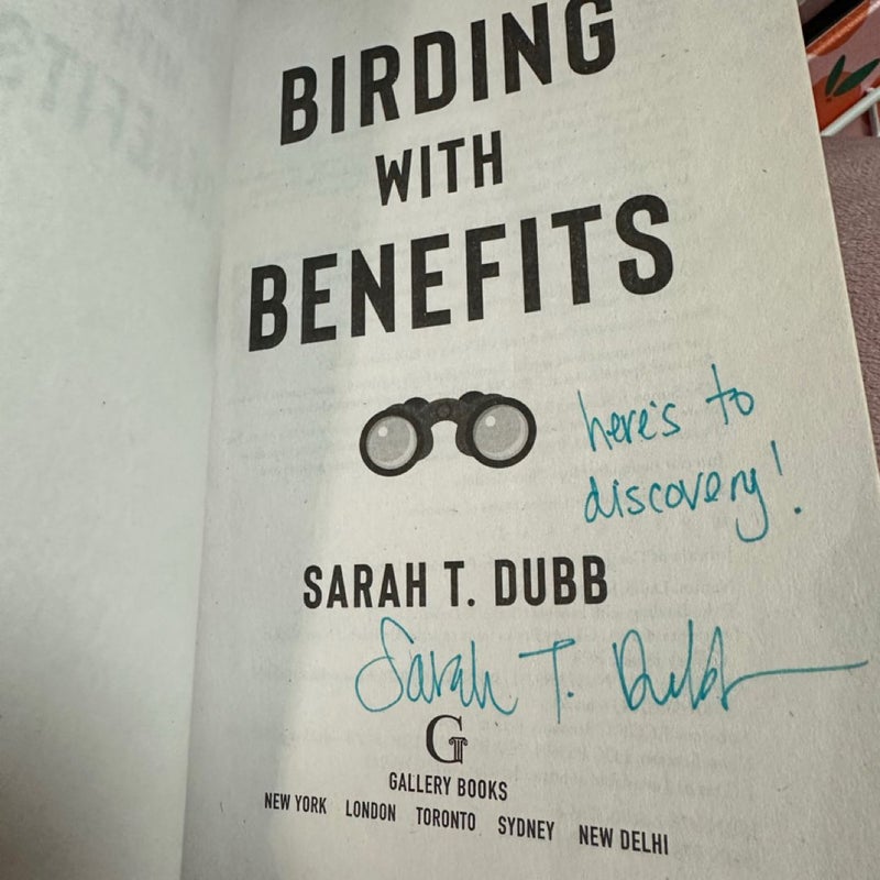 Birding with Benefits by Sarah T. Dubb Signed Parnassus Love