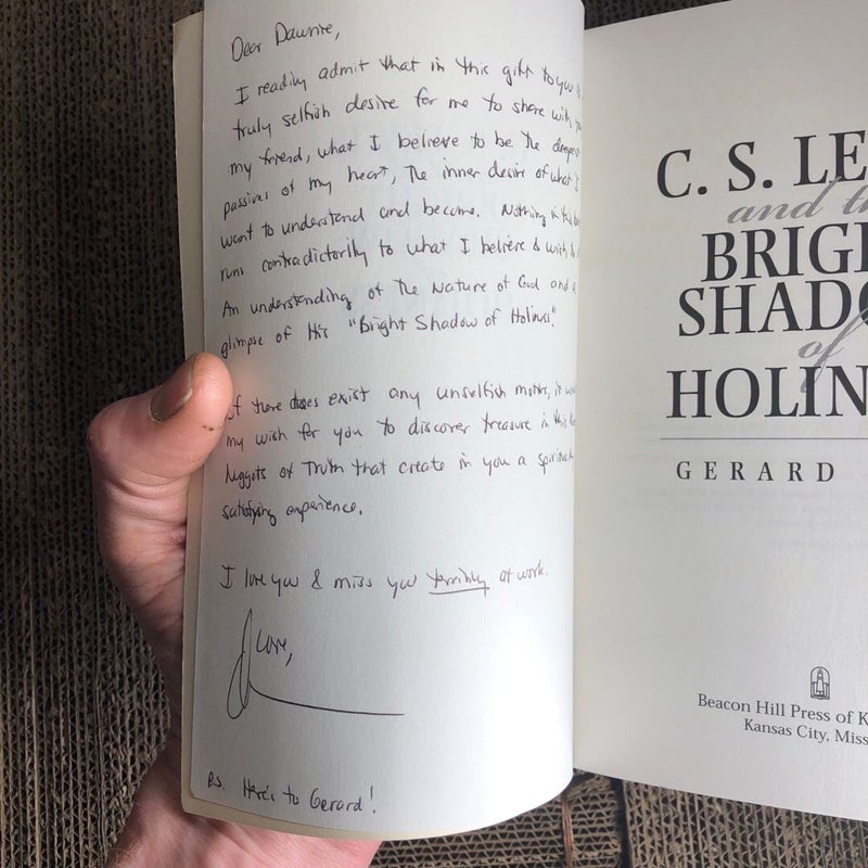 C. S. Lewis and the Bright Shadow of Holiness