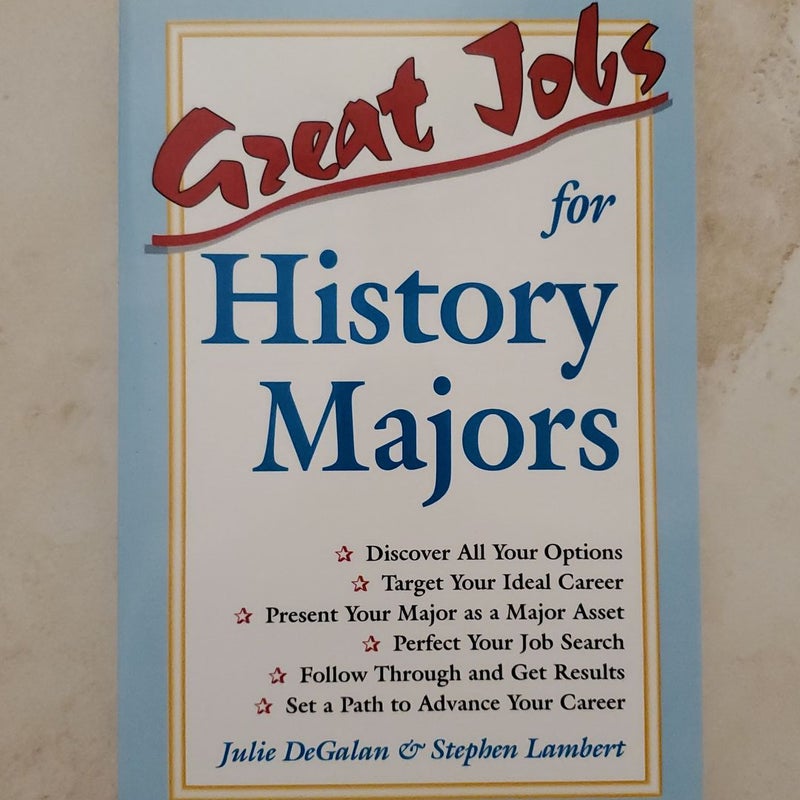 Great Jobs for History Majors