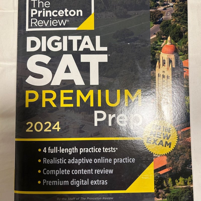 Princeton Review Digital SAT Premium Prep 2024