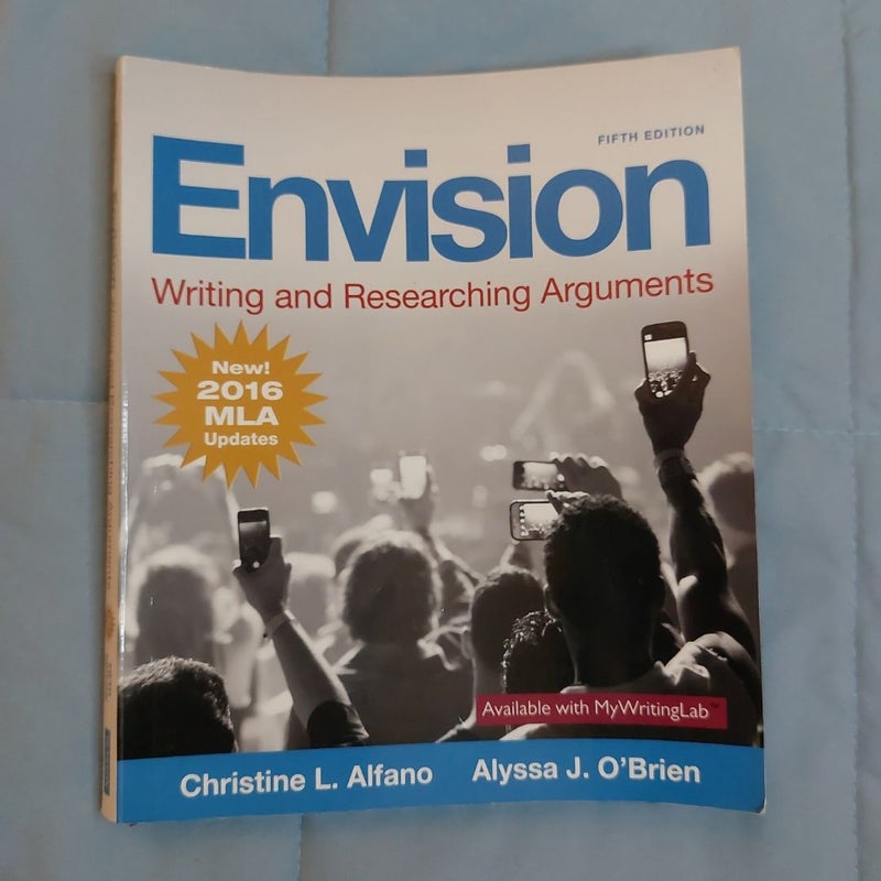 Evision Writing and Researching Arugments Fifth Edition 