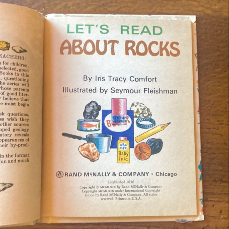 Let’s Read About Rocks 
