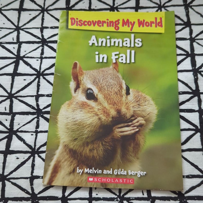 Discovering My World: Fall Series- Set of 5 Books Bundle