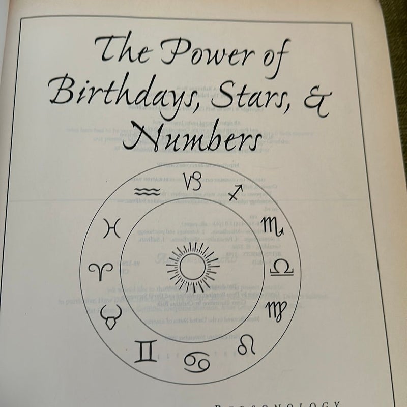 The Power of Birthdays, Stars and Numbers