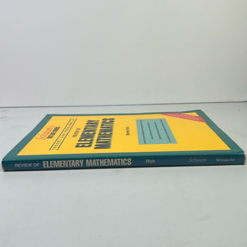 Review of Elementary Mathematics