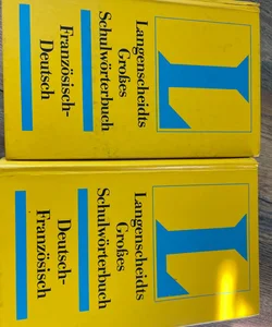 Frech German  and German French dictionary 
