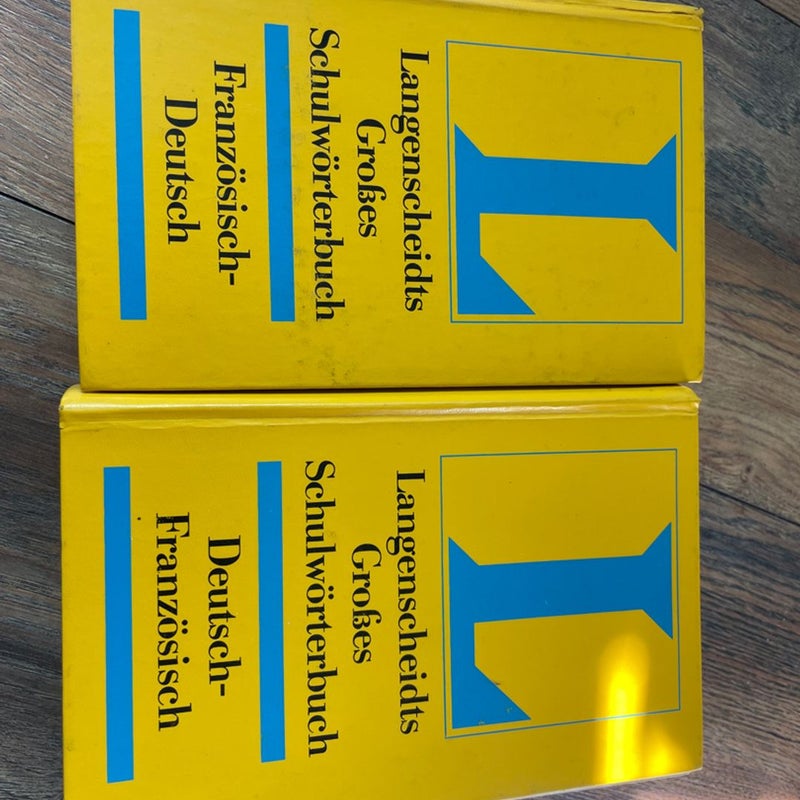 Frech German  and German French dictionary 