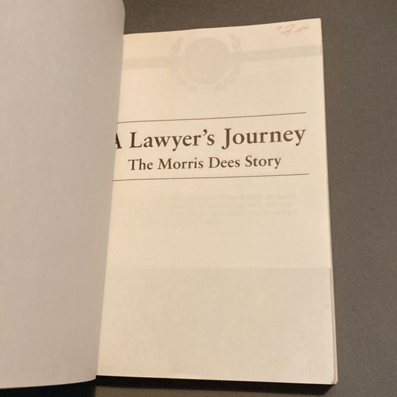 A Lawyer's Journey