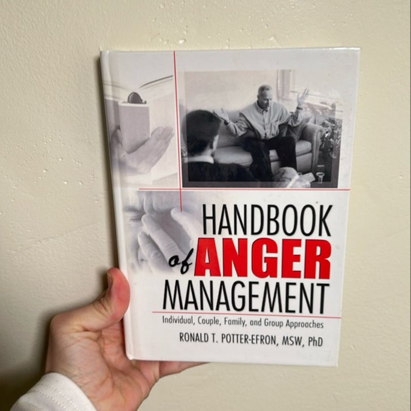 Handbook of Anger Management